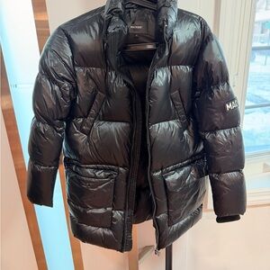 Mackage Shiny Black Down Jacket